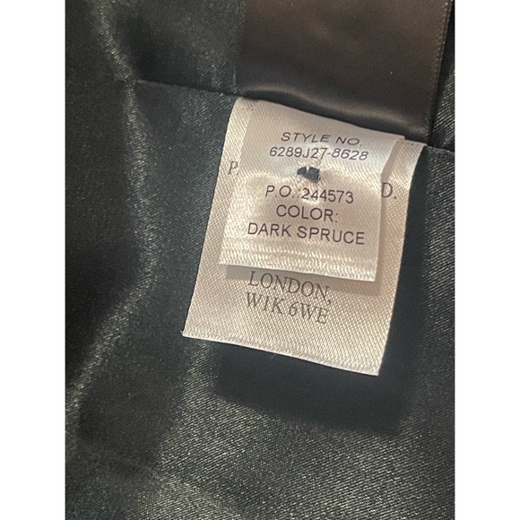 Anthropologie Paige Chelsea Velvet Blazer Sz L Dark Spruce Green NWT - Picture 12 of 16